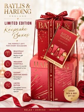 Baylis & Harding Limited Edition Keepsake Boxes Gift Set 🎁